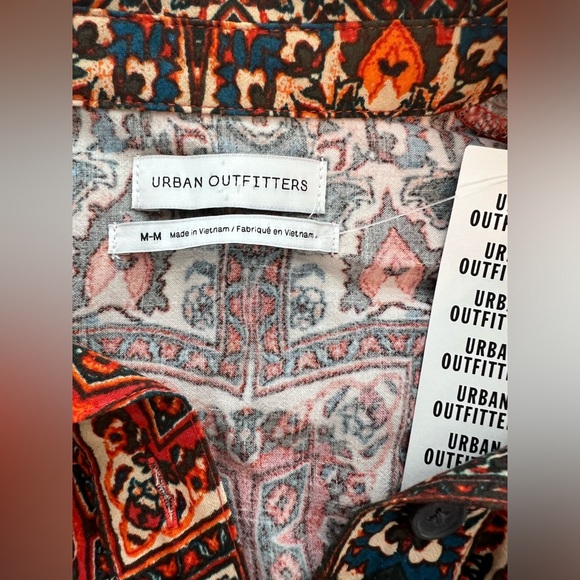 NWT: Urban Outfitters Boho Indie Tribal Pattern Size Medium - Picture 7 of 10